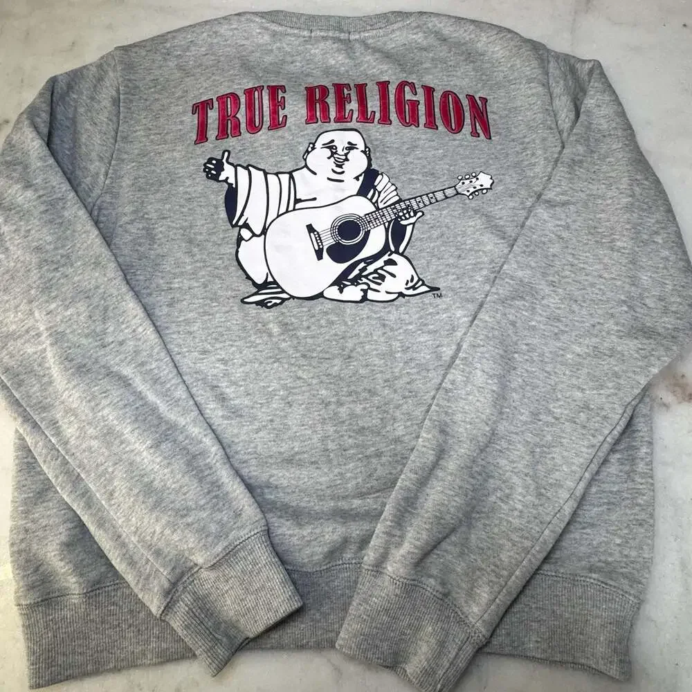 True Religion Crewneck Sweatshirt In Perfect Condition